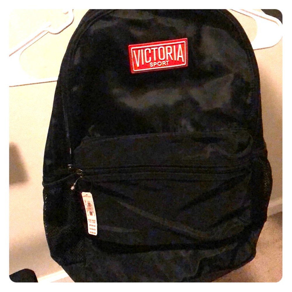 Victoria’s Secret Sport black backpack NWT